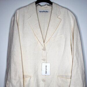 BNWT SS21 ACNE STUDIOS OVERSIZED RAMIE JACKET 38